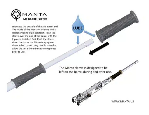 M2 Barrel Sleeve Instructions